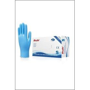 MUAYENE ELDİVENİ 100 LÜ PUDRASIZ NİTRİL S BEYBİ