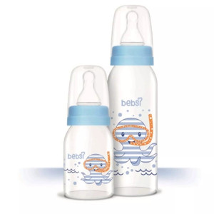 BEBSİ CAM BİBERON SET 2 Lİ ERKEK