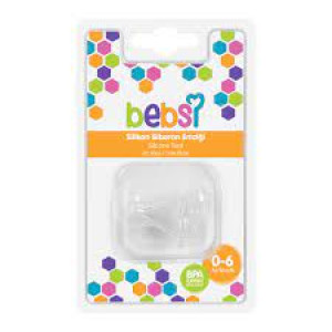 BEBSİ SİLİKON BİBERON EMZİK NO:1