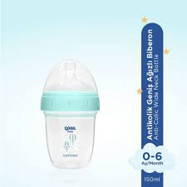 WEE ANTİKOLİK GENİŞ AĞIZLI BİBERON PP 150 ML
