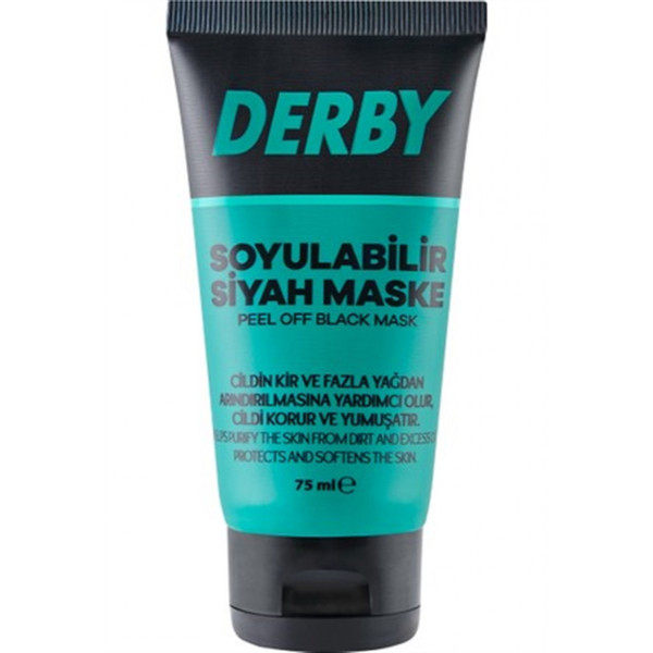DERBY SİYAH SOYULABİLEN MASKE 75 ML