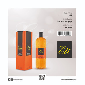 ETI CAM ŞİŞE KOLONYA AMBER 325 ML