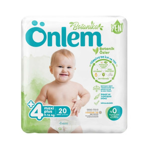 ÖNLEM BOTANICA ÇOCUK BEZİ JUMBO MAXİ 20Lİ (KOLİ4LÜ)