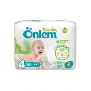 ÖNLEM BOTANICA COCUK BEZİ  MAXİ FIRSAT PAKETİ 62Lİ (KOLİ4LÜ)