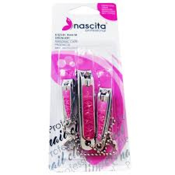 NASCİTA TIRNAK MAKASI EL 3'LÜ DESENLİ