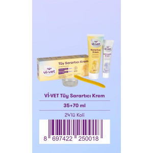 VİVET TÜY SARARTICI KREM 35+75 ML