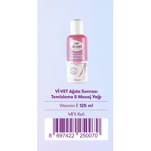VİVET SİR AĞDA TEMİZLEME YAĞI 125 ML E VİTAMİN