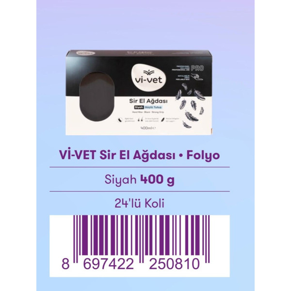 VİVET KALIP AĞDA 400 ML SİYAH