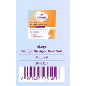 VİVET SİR AĞDA BANDI YÜZ İÇİN PORTAKAL
