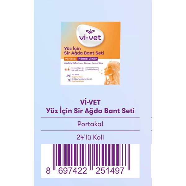 VİVET SİR AĞDA BANDI YÜZ İÇİN PORTAKAL