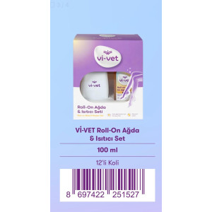 VİVET ISITICILI ROLLON AĞDA SET