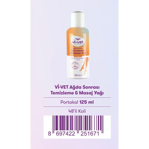 VİVET SİR AĞDA TEMİZLEME YAĞI 125 ML PORTAKAL
