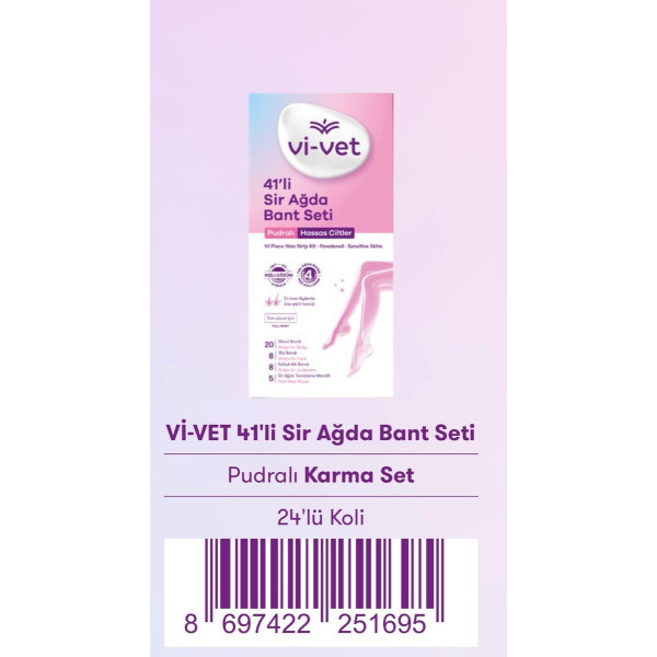 VİVET SİR AĞDA BANDI 41 Lİ PUDRALI