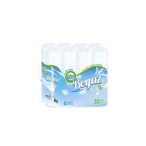 EKO BEYAZ TUVALET KAĞIDI 32 Lİ(KOLİ 3 LÜ)