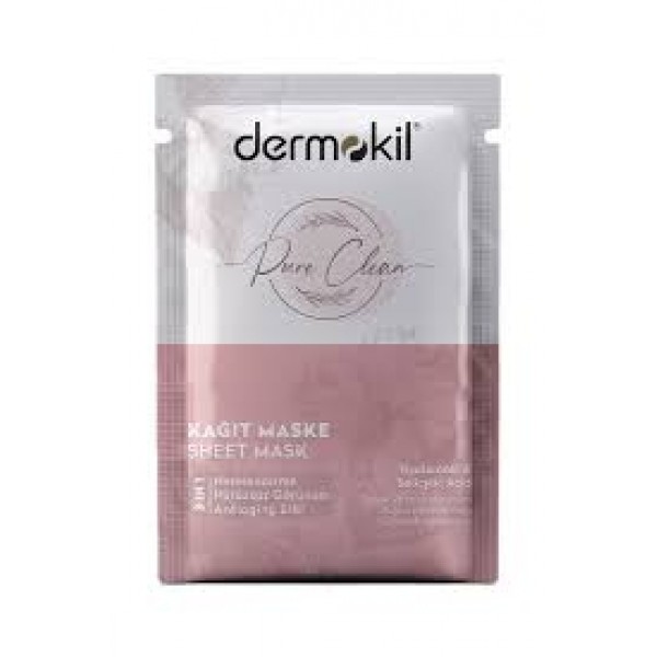 DERMOKİL KAĞIT MASKE PURE CLEAN 20 GR
