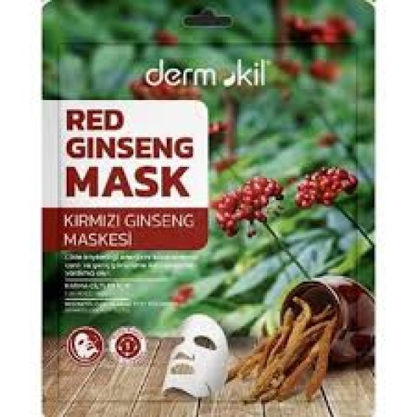 DERMOKİL MASKE KIRMIZI GİNSENG 20 GR