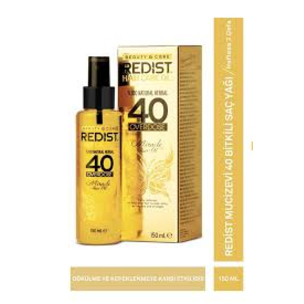 REDİST SAÇ BAKIM YAĞI 40 BİTKİLİ 150 ML