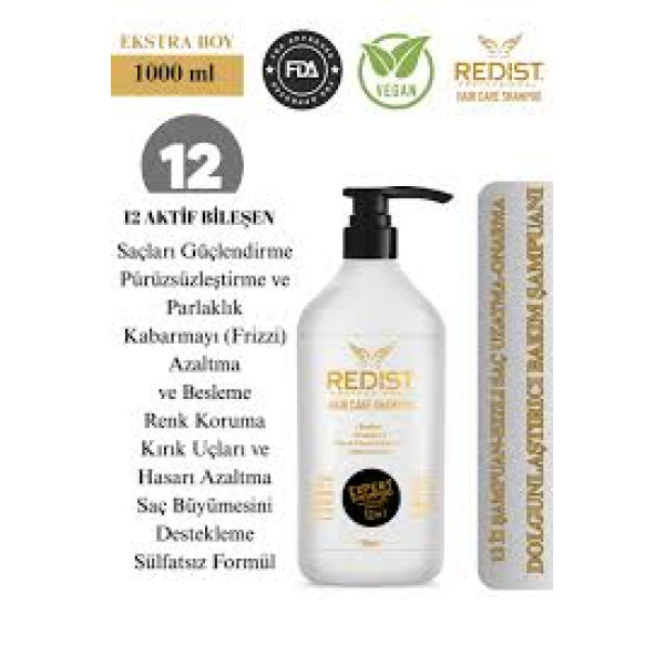 REDİST ŞAMPUAN 12 İN 1 1000 ML