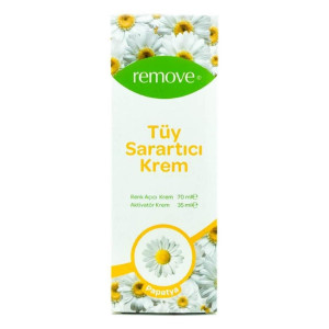 REMOVE TÜY SARARTICI KREM 70 + 35 ML (PKT 6 LI)