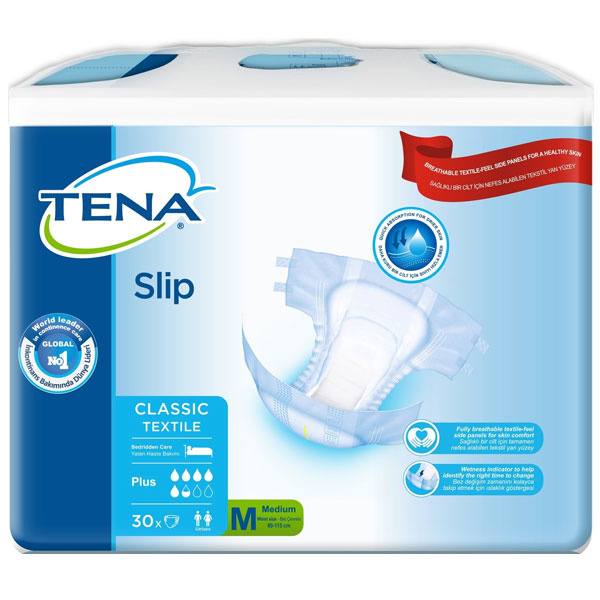 TENA SLIP CLASSIC BELBANTLI 30 LU MEDIUM