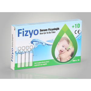 FİZYO SERUM FİZYOLOJİK FLAKON 5 ML 10 LU