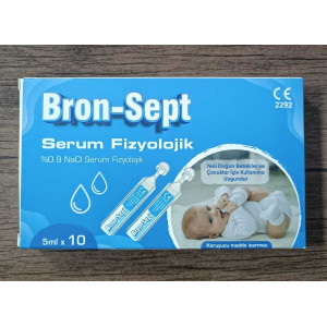 ALLDERMO BRON-SEPT FİZYOLOJİK FLAKON 5 ML 10 LU