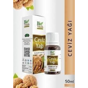 BİOVİTALS CEVİZ YAĞI 50 ML
