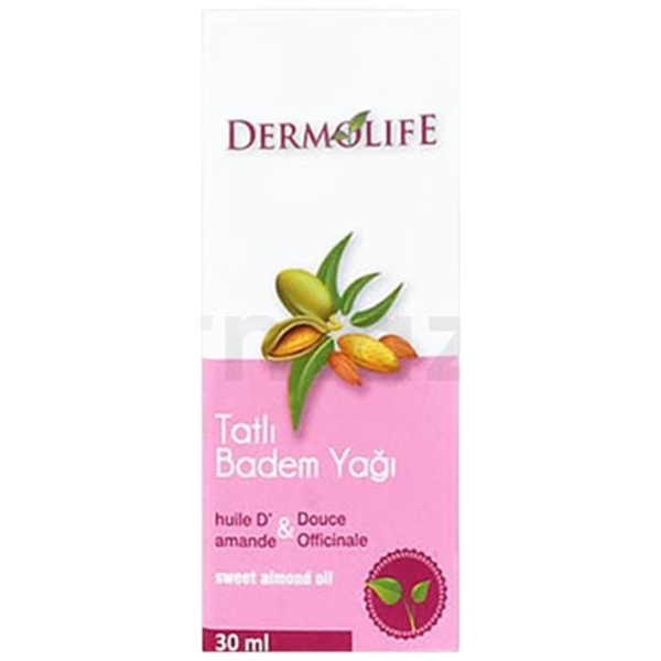 DERMOLİFE TATLI BADEM YAĞI 30 ML