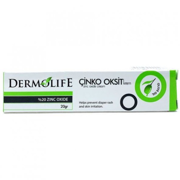 DERMOLIFE ÇİNKO OKSİT KREM 20GR