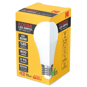 KODAK 9W BEYAZ LED AMPÜL A60-E27