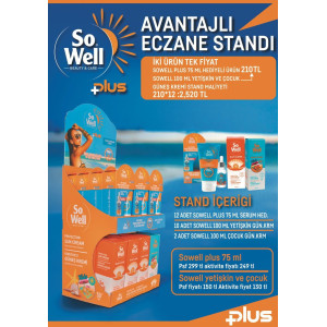 SOWELL AVANTAJLI GÜNEŞ KREMİ STANDI