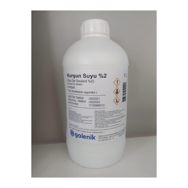 GALENİK KURŞUN SUBASETAT ÇÖZ. 250 ML