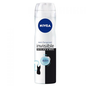 NIVEA DEO 150 ML BAYAN BLACK&WHITE PURE