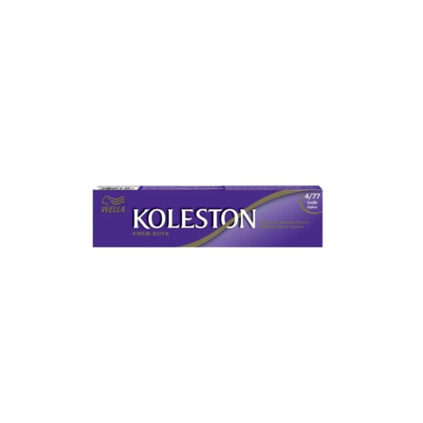 KOLESTON TÜP BOYA 4-77 KADİFE KAHVE