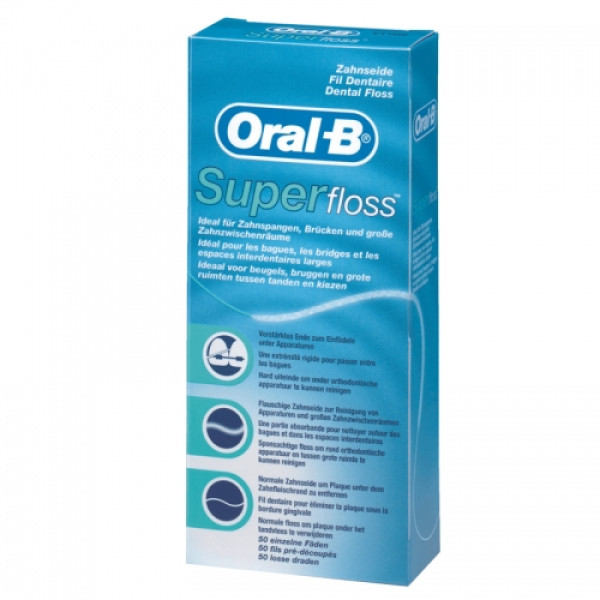 ORAL-B DİŞ İPİ SUPER FLOSS