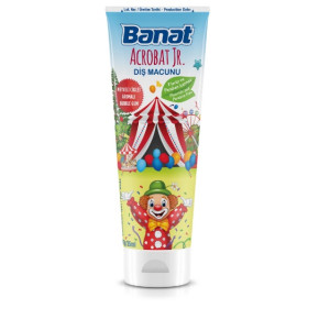 BANAT DİŞ MACUNU ACROBAT JUNIOR 35 ML (PKT 12 Lİ)