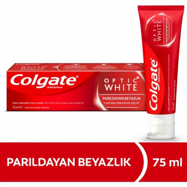 COLGATE DİŞ MACUNU OPTİK BEYAZ 75 ML