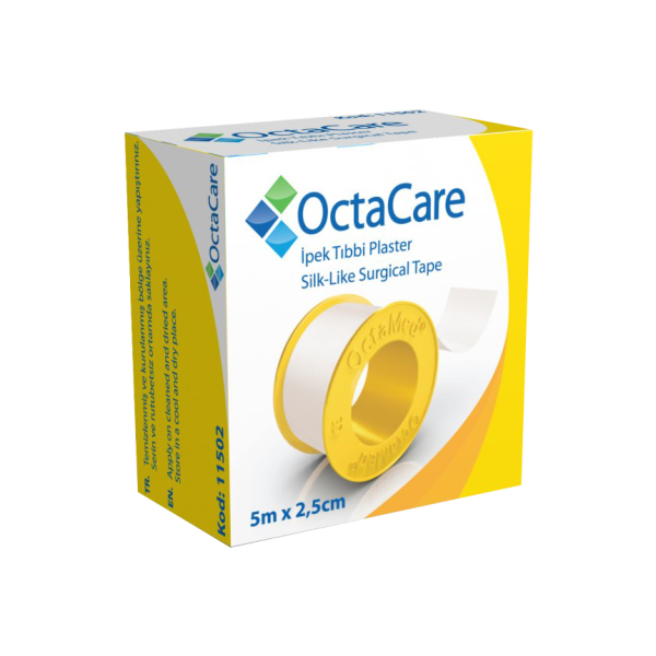 OCTACARE İPEK PLASTER 2,5CMX5M