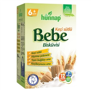 HÜNNAP BEBE BİSKÜVİSİ 400 GR.