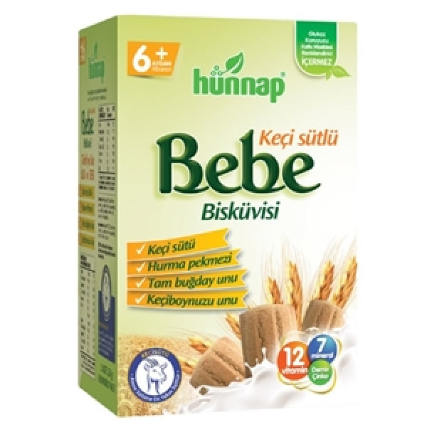 HÜNNAP BEBE BİSKÜVİSİ 400 GR.