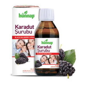HÜNNAP KARADUT ŞURUBU 50ML