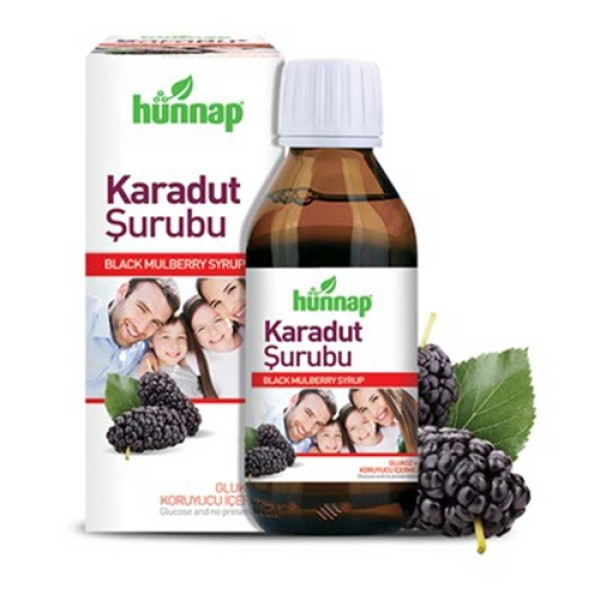 HÜNNAP KARADUT ŞURUBU 50ML