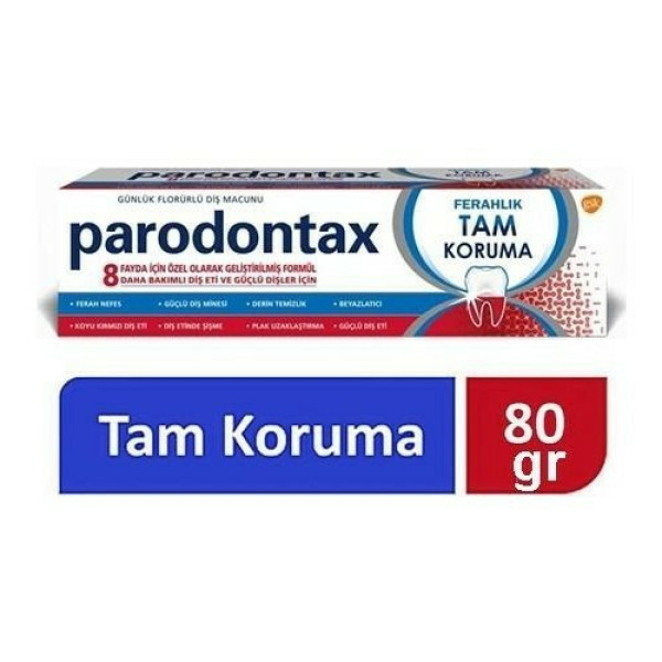 PARODONTAX DİŞ MACUNU TAM KORUMA 80 GR