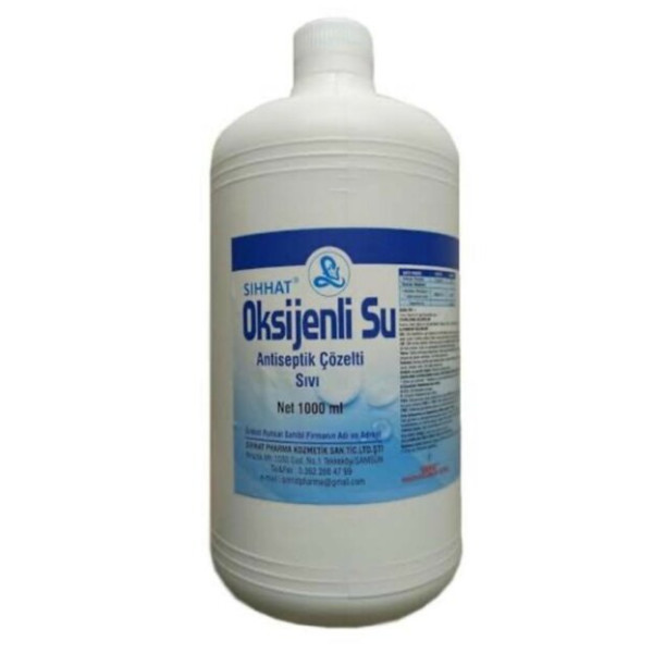 SIHHAT OKSİJENLİ SU 1 LT