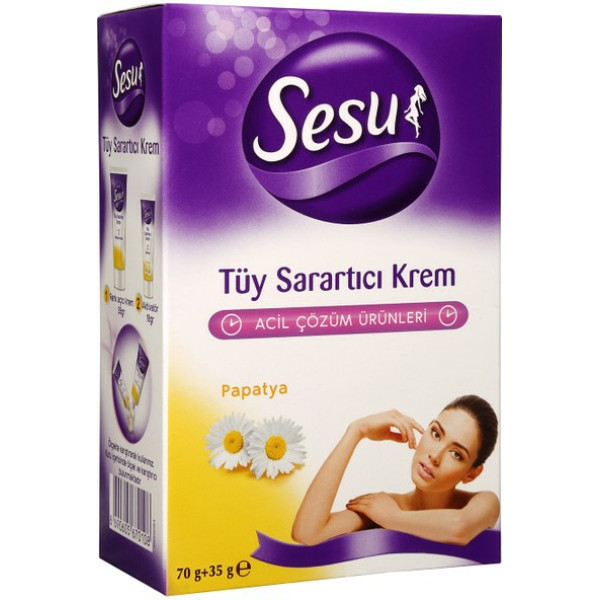 SESU TÜY SARARTICI KREM 35+18GR