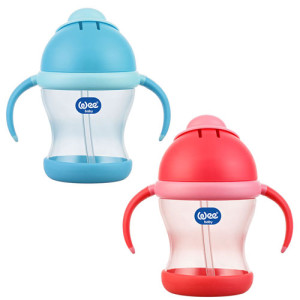 WEE KULPLU PİPETLİ BARDAK 200 ML