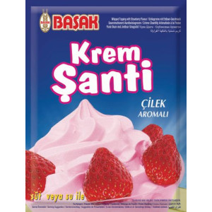 BAŞAK KREM ŞANTİ ÇİLEK 150 GR.