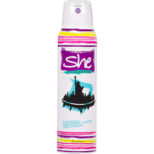 SHE DEO NEWYORK 150 ML.