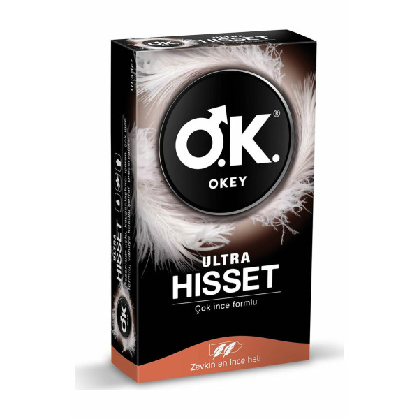 OKEY PREZERVATİF ULTRA HİSSET