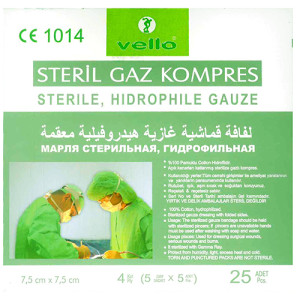 VELLO GAZ KOMPRES 25 LİK